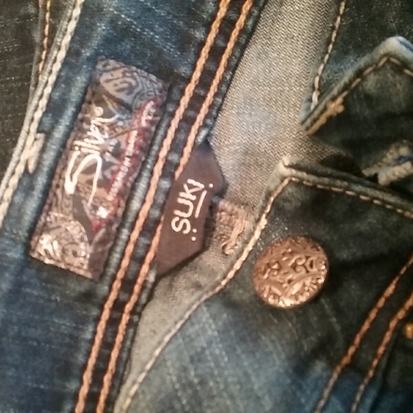 2 pairs 34/37 Silver Suki Tall jeans from Long Tall Sally - Picture 3 of 4